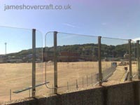 The Hoverport building, now silent. Spot the control tower!
